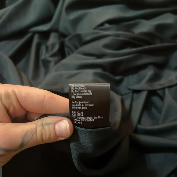 BHLDN Valdis Midi Dress Holly Green Womens size 8 Holiday Event Fit Flare Chic - Picture 14 of 16